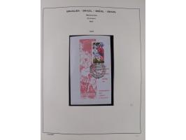 1850/95, used collection, incl. early values, from 1950 in the main catalogue numbers apparently complete incl. all souvenir 