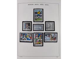 1850/95, used collection, incl. early values, from 1950 in the main catalogue numbers apparently complete incl. all souvenir 