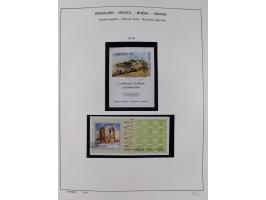 1850/95, used collection, incl. early values, from 1950 in the main catalogue numbers apparently complete incl. all souvenir 