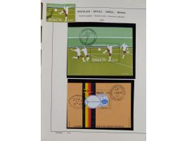 1850/95, used collection, incl. early values, from 1950 in the main catalogue numbers apparently complete incl. all souvenir 