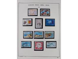 1850/95, used collection, incl. early values, from 1950 in the main catalogue numbers apparently complete incl. all souvenir 