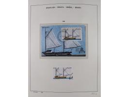 1850/95, used collection, incl. early values, from 1950 in the main catalogue numbers apparently complete incl. all souvenir 