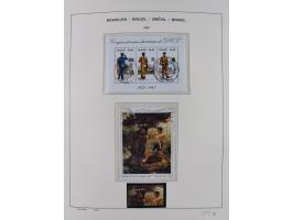 1850/95, used collection, incl. early values, from 1950 in the main catalogue numbers apparently complete incl. all souvenir 