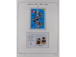 1850/95, used collection, incl. early values, from 1950 in the main catalogue numbers apparently complete incl. all souvenir 