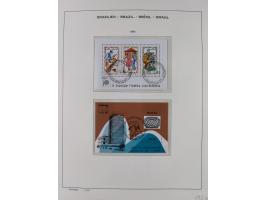 1850/95, used collection, incl. early values, from 1950 in the main catalogue numbers apparently complete incl. all souvenir 