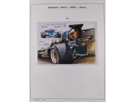 1850/95, used collection, incl. early values, from 1950 in the main catalogue numbers apparently complete incl. all souvenir 