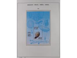 1850/95, used collection, incl. early values, from 1950 in the main catalogue numbers apparently complete incl. all souvenir 