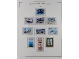 1850/95, used collection, incl. early values, from 1950 in the main catalogue numbers apparently complete incl. all souvenir 