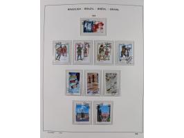 1850/95, used collection, incl. early values, from 1950 in the main catalogue numbers apparently complete incl. all souvenir 