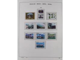 1850/95, used collection, incl. early values, from 1950 in the main catalogue numbers apparently complete incl. all souvenir 