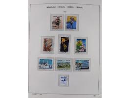 1850/95, used collection, incl. early values, from 1950 in the main catalogue numbers apparently complete incl. all souvenir 