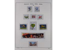 1850/95, used collection, incl. early values, from 1950 in the main catalogue numbers apparently complete incl. all souvenir 