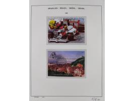 1850/95, used collection, incl. early values, from 1950 in the main catalogue numbers apparently complete incl. all souvenir 