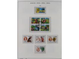 1850/95, used collection, incl. early values, from 1950 in the main catalogue numbers apparently complete incl. all souvenir 