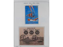 1850/95, used collection, incl. early values, from 1950 in the main catalogue numbers apparently complete incl. all souvenir 