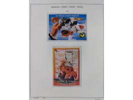 1850/95, used collection, incl. early values, from 1950 in the main catalogue numbers apparently complete incl. all souvenir 