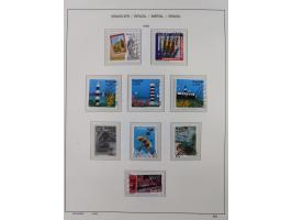 1850/95, used collection, incl. early values, from 1950 in the main catalogue numbers apparently complete incl. all souvenir 