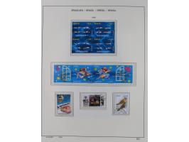 1850/95, used collection, incl. early values, from 1950 in the main catalogue numbers apparently complete incl. all souvenir 