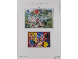 1850/95, used collection, incl. early values, from 1950 in the main catalogue numbers apparently complete incl. all souvenir 