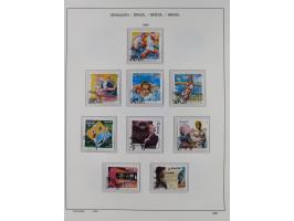 1850/95, used collection, incl. early values, from 1950 in the main catalogue numbers apparently complete incl. all souvenir 