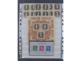 1850/95, used collection, incl. early values, from 1950 in the main catalogue numbers apparently complete incl. all souvenir 