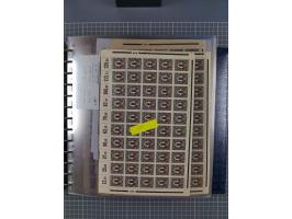 1900/23, reichhaltige und umfangreiche Bogensammlung in 9 Alben, vielfach spezialisiert nach Plattennummern, Farben und Typen