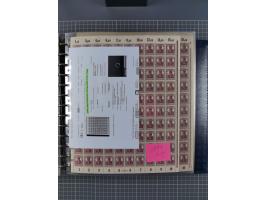 1900/23, reichhaltige und umfangreiche Bogensammlung in 9 Alben, vielfach spezialisiert nach Plattennummern, Farben und Typen