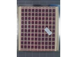 1923, OPD-Bogen, Sammlung von rund 70 Stück, einige mehrfach, dabei u. A. 333AW (Frankfurt) und 335B (Breslau und Stuttgart).