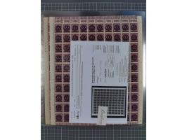 1923, OPD-Bogen, Sammlung von rund 70 Stück, einige mehrfach, dabei u. A. 333AW (Frankfurt) und 335B (Breslau und Stuttgart).