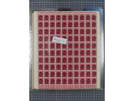 1923, OPD-Bogen, Sammlung von rund 70 Stück, einige mehrfach, dabei u. A. 333AW (Frankfurt) und 335B (Breslau und Stuttgart).