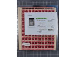 1923, OPD-Bogen, Sammlung von rund 70 Stück, einige mehrfach, dabei u. A. 333AW (Frankfurt) und 335B (Breslau und Stuttgart).