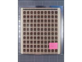 1923, OPD-Bogen, Sammlung von rund 70 Stück, einige mehrfach, dabei u. A. 333AW (Frankfurt) und 335B (Breslau und Stuttgart).