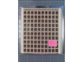 1923, OPD-Bogen, Sammlung von rund 70 Stück, einige mehrfach, dabei u. A. 333AW (Frankfurt) und 335B (Breslau und Stuttgart).