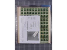 1923, OPD-Bogen, Sammlung von rund 70 Stück, einige mehrfach, dabei u. A. 333AW (Frankfurt) und 335B (Breslau und Stuttgart).