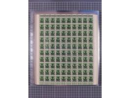 1923, OPD-Bogen, Sammlung von rund 70 Stück, einige mehrfach, dabei u. A. 333AW (Frankfurt) und 335B (Breslau und Stuttgart).