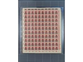 1923, OPD-Bogen, Sammlung von rund 70 Stück, einige mehrfach, dabei u. A. 333AW (Frankfurt) und 335B (Breslau und Stuttgart).