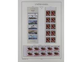 1847/1991, mostly used and later mint never hinged part collection incl. some better values and valid postage, in two albums