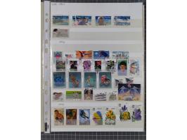 1847/1991, mostly used and later mint never hinged part collection incl. some better values and valid postage, in two albums