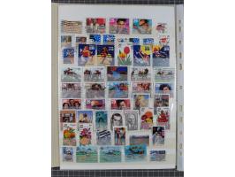 1847/1991, mostly used and later mint never hinged part collection incl. some better values and valid postage, in two albums