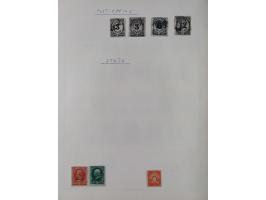 1847/1991, mostly used and later mint never hinged part collection incl. some better values and valid postage, in two albums