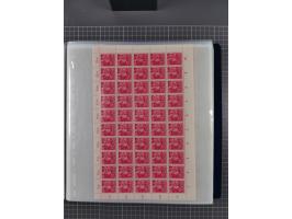 1912/45, kleine Partie Bogen, dabei Mi. I, 110b mit Plattenfehler I, 909-910, Einheitsgeberbogen, etc.