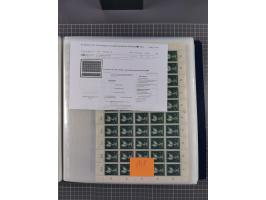 1912/45, kleine Partie Bogen, dabei Mi. I, 110b mit Plattenfehler I, 909-910, Einheitsgeberbogen, etc.