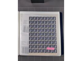 1912/45, kleine Partie Bogen, dabei Mi. I, 110b mit Plattenfehler I, 909-910, Einheitsgeberbogen, etc.