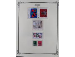 1891/1964, Collection on 39 Scott album leaves, unused and mnh, starting colonies allegory overprinted issues with multiples,