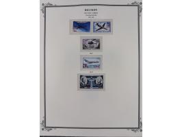 1891/1964, Collection on 39 Scott album leaves, unused and mnh, starting colonies allegory overprinted issues with multiples,