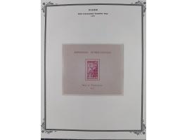 1921/1944, Collection on 11 Scott album leaves, unused and mnh, starting ‘Territoire du Niger’ overprinted issues, air mail i