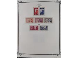 1921/1944, Collection on 11 Scott album leaves, unused and mnh, starting ‘Territoire du Niger’ overprinted issues, air mail i