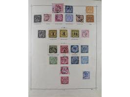 1851/1934, uriger meist gestempelter und teils ungebrauchter Sammlungsbestand in einem Schaubek Album, dabei auch wenige Brie