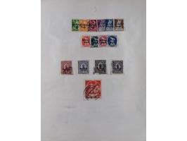 1851/1934, uriger meist gestempelter und teils ungebrauchter Sammlungsbestand in einem Schaubek Album, dabei auch wenige Brie