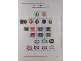 1851/1934, uriger meist gestempelter und teils ungebrauchter Sammlungsbestand in einem Schaubek Album, dabei auch wenige Brie